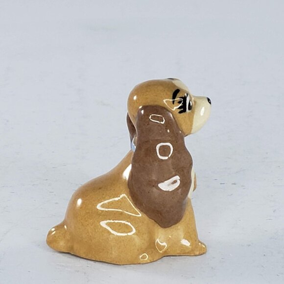 Hagen Renaker DIsney Lady Tramp Miniature Figurine Cocker Spaniel Dog *FLAW - Picture 2 of 7